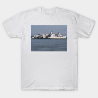 De-activated Navy ships tied up in the Ghost Fleet. T-Shirt